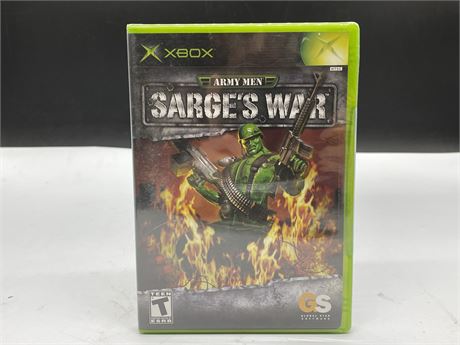 SEALED - ARMY MEN SARGES WAR - XBOX