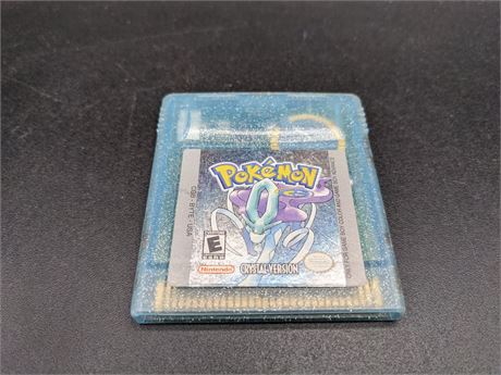 POKEMON CRYSTAL - AUTHENTIC - GAMEBOY COLOR