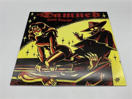 THE DAMNED - GRAVE DIGGER 2017 US IMPORT - NEAR MINT (NM)