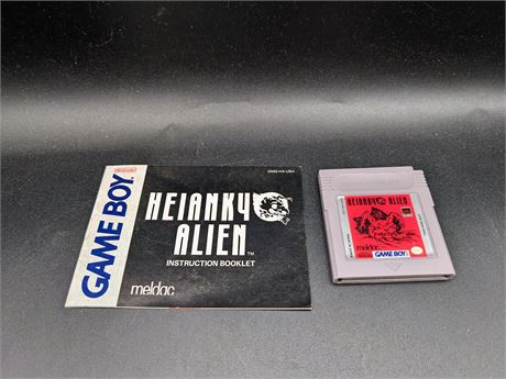 HEIANKY ALIEN - WITH MANUAL - EXCELLENT CONDITION - GAMEBOY