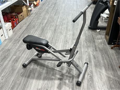 POWER GLIDE EXERCISE MACHINE - GOOD CONDITION 44” TALL