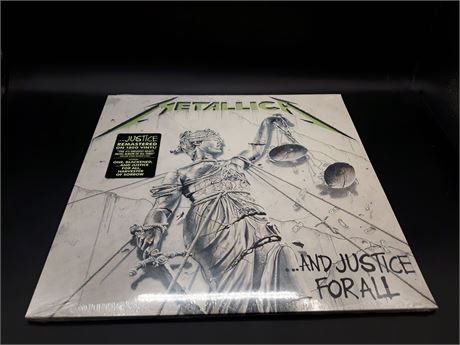 SEALED - METALLICA - ...AND JUSTICE FOR ALL - VINYL