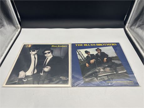 2 BLUE BROTHERS RECORDS - EXCELLENT