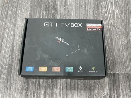 4K OTT TV BOX