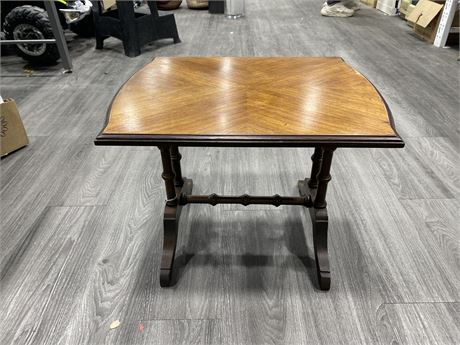 SMALL WOOD TABLE (16” TALL)
