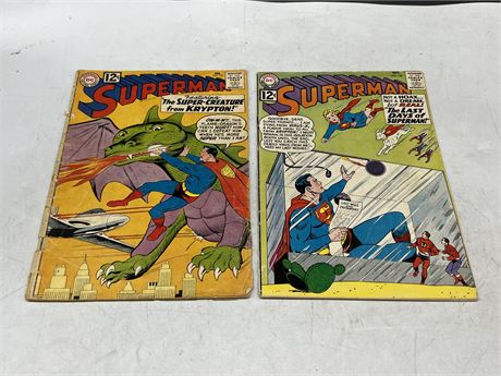 SUPERMAN #178 & #179