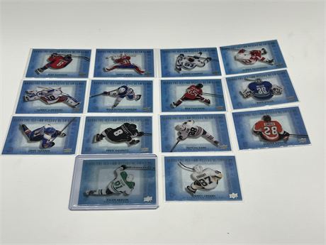 14 UD ABOVE THE ICE NHL CARDS