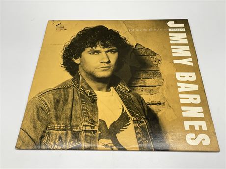 JIMMY BARNES - I’D DIE TO BE WITH YOU TONIGHT PROMO COPY - NEAR MINT (NM)