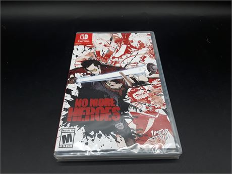 SEALED - NO MORE HEROES - SWITCH