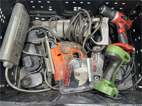 POWER TOOL LOT - ALL UNTESTED