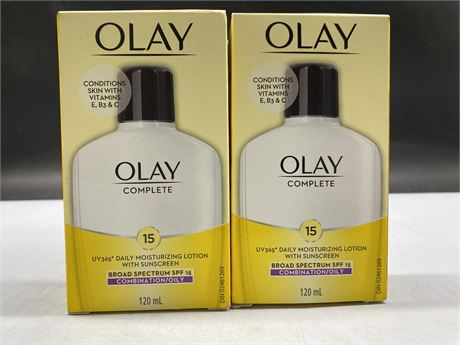(2 NEW) OLAY COMPLETE LOTION