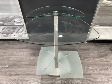 MULTI LEVEL GLASS TABLE (Tempered glass)