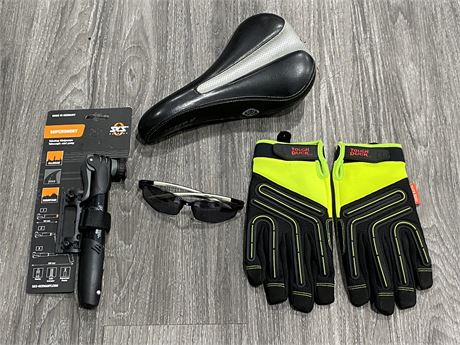 BICYCLE ACCESSORIES - SOME NEW