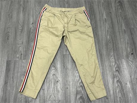 MONCLER PANTS - SIZE 54 - SOME STAINING (SEE PICTURES)