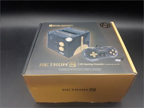 SEALED - RETRON SQUARE CONSOLE (PLAYS ALL GAMEBOY GAMES)