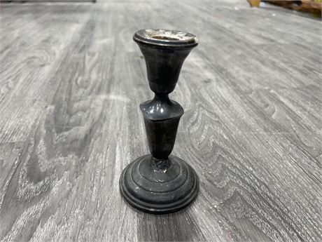 STERLING CANDLE STICK - 6”