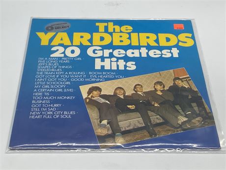 GERMAN PRESS THE YARDBIRDS - 20 GREATEST HITS - EXCELLENT (E)