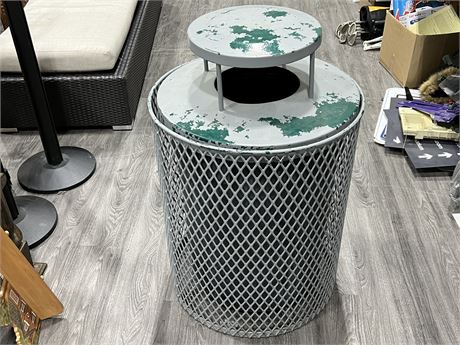OUTDOOR GARBAGE CAN
