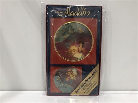 DISNEY ALADDIN PICTURE DISC/CD SOUNDTRACK