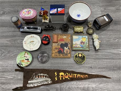 LOT OF MISC. COLLECTABLES - BLACK AMERICANA
