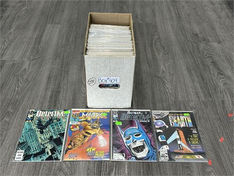 SHORT BOX OF MISC. COMICS - MOSTLY DC