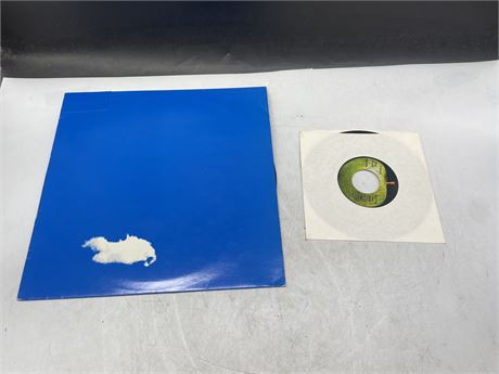 THE PLASTIC ONO BAND - LIVE IN TORONTO 1969 (CUT OUT IN BACK COVER) + 7” VINYL -