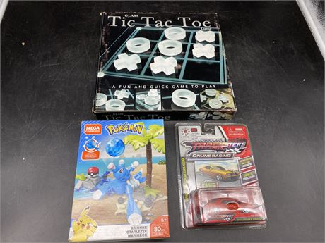 3 NEW GAMES/TOYS