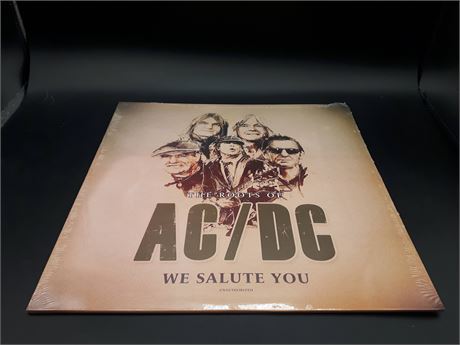 SEALED - AC/DC - WE SALUTE YOU - VINYL