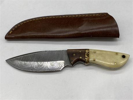 BESKAR STEEL KNIFE W/SHEATH (4” BLADE)