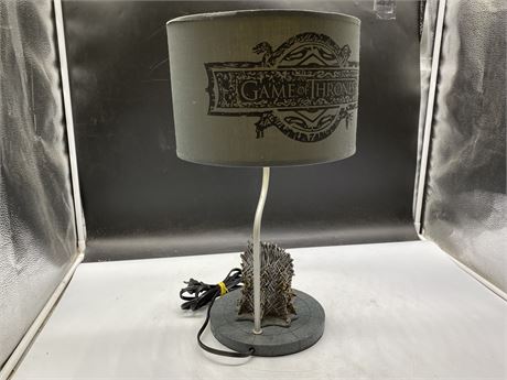 GAME OF THRONES TABLE LAMP (18”)