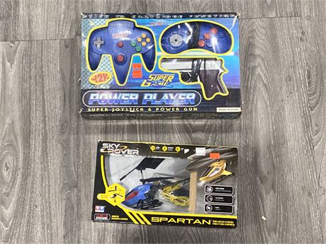 VIDEO GAME SYSTEM AND RC HELICOPTER