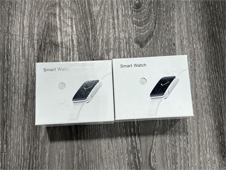 2 NEW SMART WATCHES