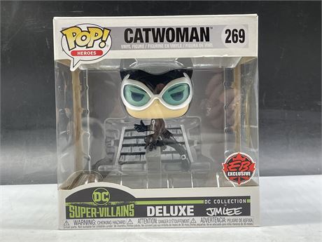 DC SUPER-VILLAINS COLLECTION BY JIM LEE CATWOMAN DELUXE FUNKO POP