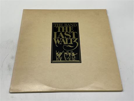 THE BAND - THE LAST WALTZ 3 LP’S - EXCELLENT (E)