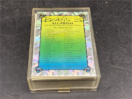 1993 BORIS 3 ART CARD COMPLETE COLLECTORS SET