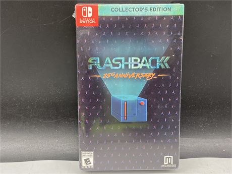 SEALED NINTENDO SWITCH FLASHBACK 25TH ANNIVERSARY COLLECTOR’S EDITION