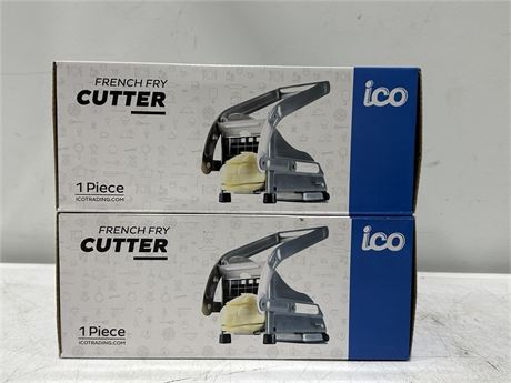 2 NEW ICO FRENCH FRY CUTTERS