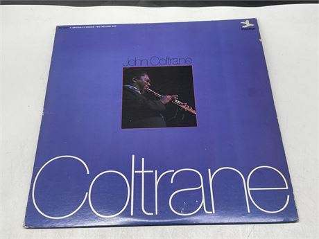 JOHN COLTRANE - COLTRANE W/ 2 LP’S & GATEFOLD - VG+