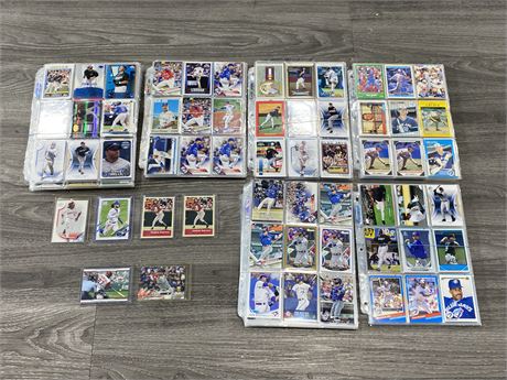 LARGE LOT OF TORONTO BLUE JAYS CARDS + 6 MLB ROOKIES / STARS CARDS