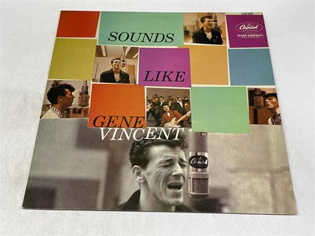GENE VINCENT FRENCH PRESS - “SOUNDS LIKE” - EXCELLENT (E)