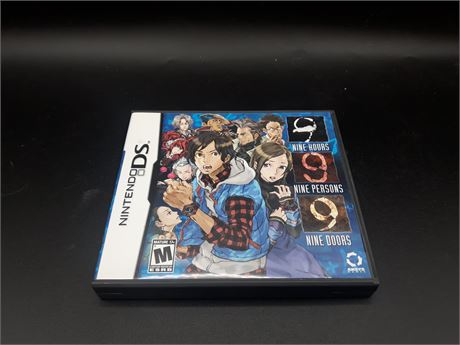 9 HOURS 9 PERSONS 9 DOORS - CIB - EXCELLENT CONDITION - DS