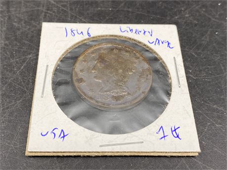 1846 UNITED STATES PENNY