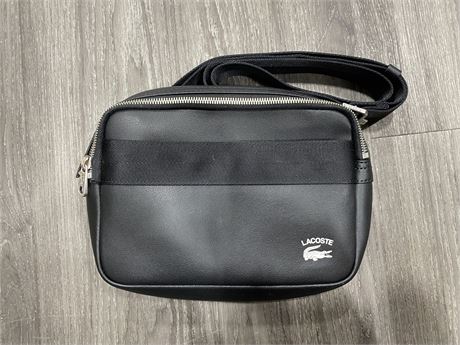 AS NEW LACOSTE LEATHER MURSE