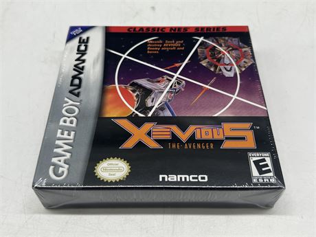 SEALED - XEVIOUS THE AVENGER - GAMEBOY ADVANCE