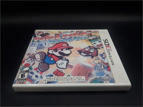 SEALED - PAPER MARIO STICKER STAR - 3DS