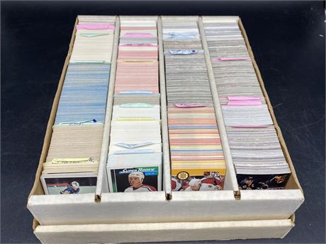 BOX OF MISC NHL CARDS (Mostly 80/90s)