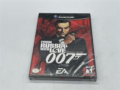 SEALED - FROM RUSSIA WITH LOVE 007 - GAMECUBE