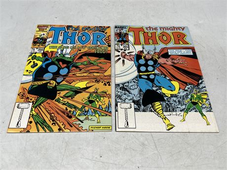 THE MIGHTY THOR #365 & #366