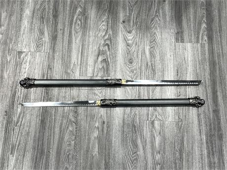 DOUBLE KATANA SWORDS - 41” LONG