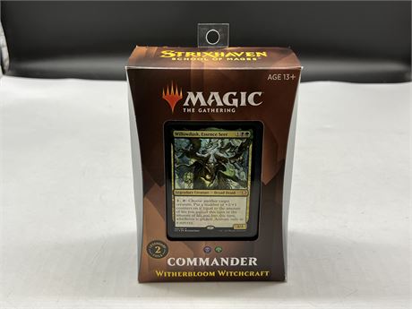 SEALED MAGIC COMMANDER WITHERBLOOM WITCHCRAFT BOX